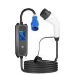  7 kW Преносимо EV Зарядно Устройствo за Електромобили тип 2 , 32 A, CEE (3-пинов, монофазен) (1466 FL-SD-E001 _1467 APP FL- SD-E050)