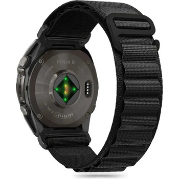 Tech-Protect Nylon Pro Strap Garmin Fenix 5 / 6 / 6 Pro / 7 / 8 (47MM) - черен (5906302377145)