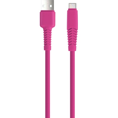 Setty KSA-C-1.526 USB - USB-C 1,5m ružový