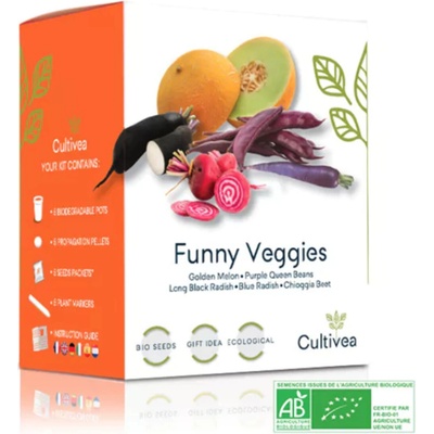 Cultivea Mini sada "Funny Veggies“ 1 ks