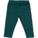 New Baby Dojčenské bavlnené legíny Leggings tmavo zelené