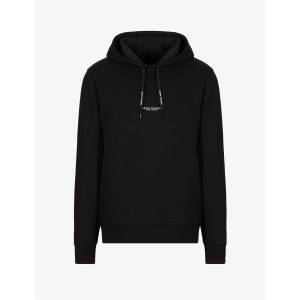Giorgio Armani Суичър Armani Exchange Printed Logo Hoodie - Black 1200