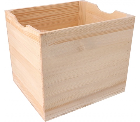 ČistéDřevo Dřevěný box 33x38x33 cm
