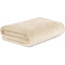 Homla polyester béžová Deka 150x200