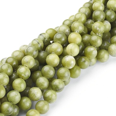 Jadeit 8mm šňůra (46 - 48 korálků) – Sleviste.cz