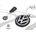 TROIKA Ключодържател, TROIKA "VW Volkswagen" KR16-05/VW (KR16-05/VW)