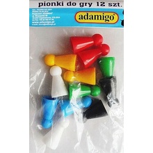Pionki do gry 12 sztuk