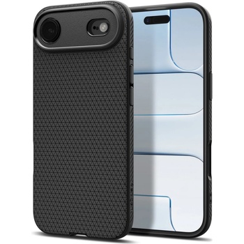 Spigen Силиконов калъф Spigen Liquid Air за iPhone Air, черен (ACS10302)