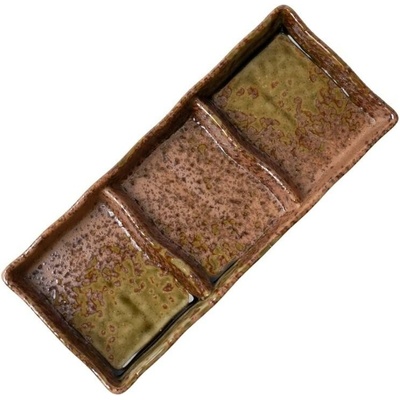 MIJ Miska na omáčku WABI SABI keramika hnedá 19 cm 30 ml
