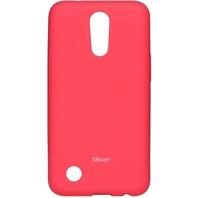 Roar Силиконов Калъф за LG K10 2017, Roar Color Case, Червен (5901737411969)