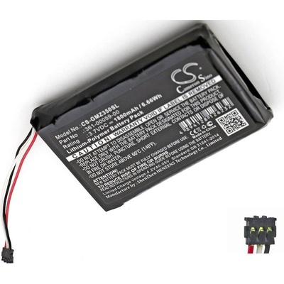 VHBW Baterie pro Garmin Zumo 340LM / 350LM / 390LM, 1800 mAh - neoriginální – Zboží Živě