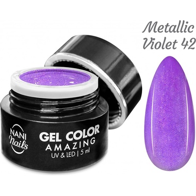 NANI UV gél Classic Line Metallic Violet 5 ml