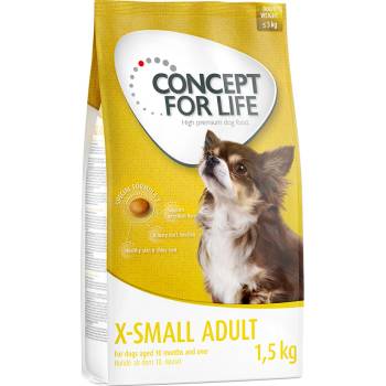 Concept for Life X-Small Adult 4 x 1,5 kg