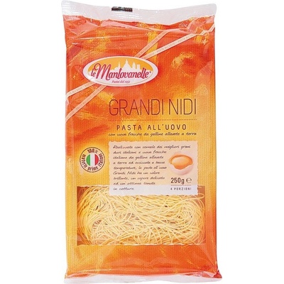 Pastificio Le Mantovanelle Tagliolini vaječná zavářková hnízda 250 g