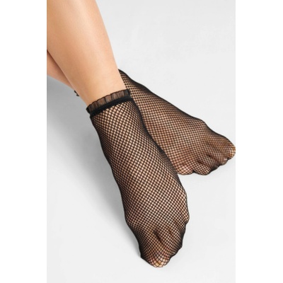 Fiore dámské ponožky G 1175 Alpha Kabaretky černá