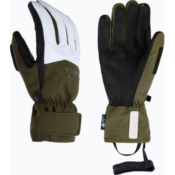 Viking Мъжки скиорски ръкавици Viking Norvik Pro Pipe khaki/white