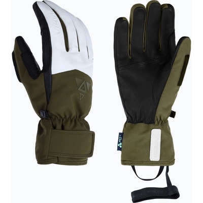 Viking Мъжки скиорски ръкавици Viking Norvik Pro Pipe khaki/white