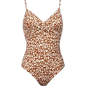 Lidea Дамски бански костюм Lidea Women's Glided Wild Swimsuit - Cream / Caramel - размер 44 (150-6294-0133)