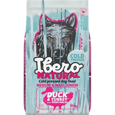 Ibero Cold Press junior kachní krůtí 12 kg