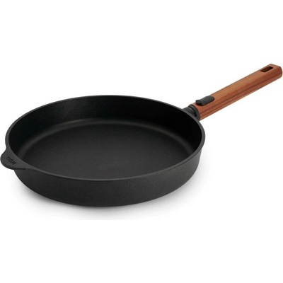 Woll Nepřilnavá pánev Eco Logic QXR s dřevěnou odnímatelnou rukojetí, Ø 28 cm 1528WLCI-Q