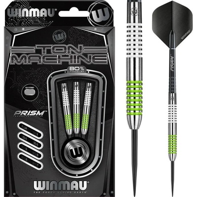 Winmau steel TON MACHINE DARTS G/W 25g