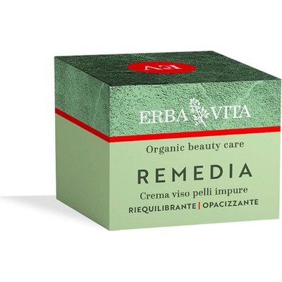 Erba Vita Remedia crema viso anti-imurita krém na problematickou pleť 50 ml