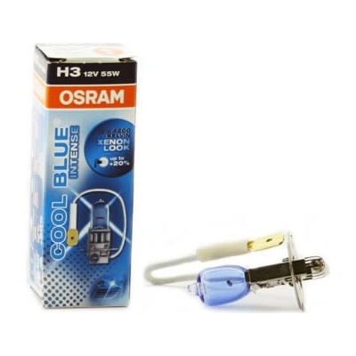 OSRAM Cool Blue H3 PK22s 12V 55W 64151CBI