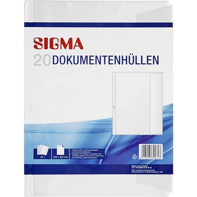 SIGMA Obal zakladací s klopou A4 25 ks