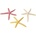 Duvo Plus Starfish mix - Декор за аквариуми - звезди , 10 см