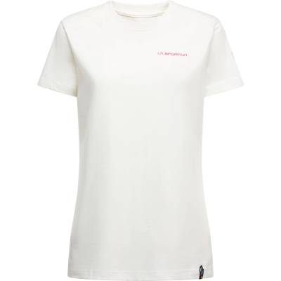 La Sportiva Дамска тениска La Sportiva Women's Climbing Days T-shirt - Chalk / Azalea (916-6419-0214)