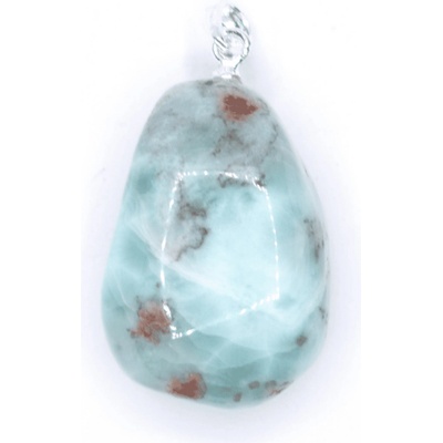 Milujeme Kameny Larimar - stříbrný přívěsek LR67
