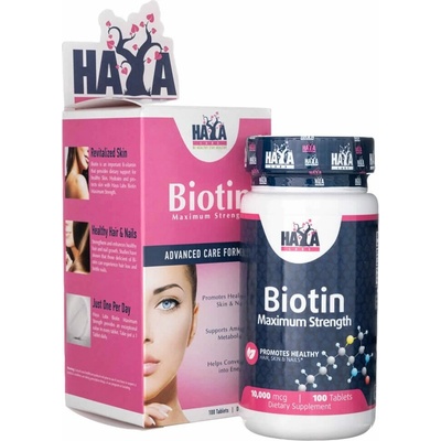 Haya Labs Biotin 10000 mcg 100 tabliet