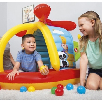 Bestway 93538 Helikoptéra s míčky 155 x 102 cm