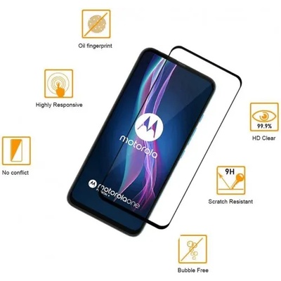 Стъклен протектор Full Glue за Motorola One Fusion Plus / Motorola One Fusion+