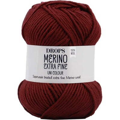 Drops Merino Extra Fine 48 bordó