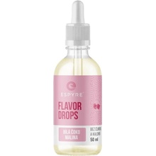 Espyre Flavor Drops biela čokoláda/malina 50 ml