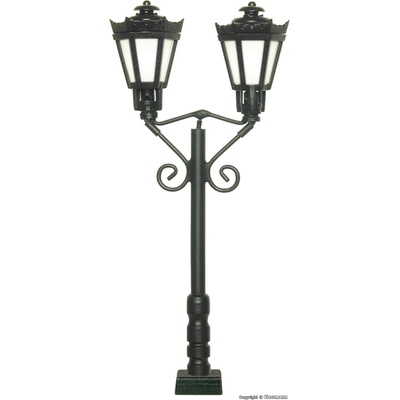 Viessmann H0 Parková lampa, dvouramenná s LED 60731