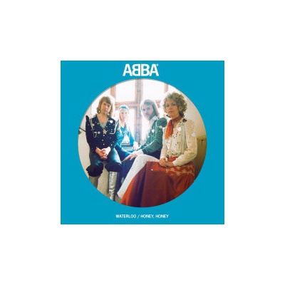 Abba - Waterloo - Swedish,Honey Honey - Swedish Single Pic LP