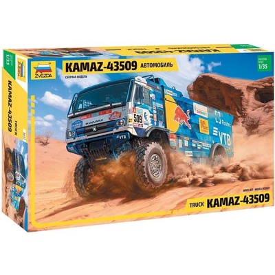 Zvezda Model Kit trucku 3657 Kamaz rallye truck 1:35