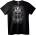 NOONEBRAND Тениска Черепна корона - S, Black