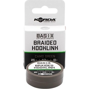 Korda šnúra Basix Braided Hooklink 10m 25lb