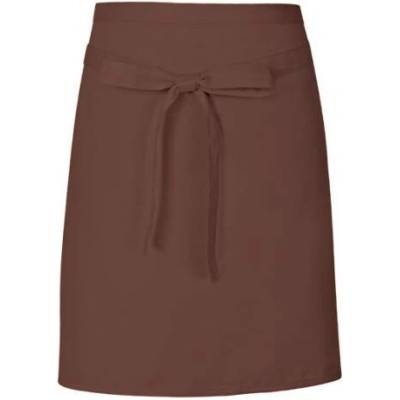 Link Kitchen Wear Gastro zástěra X984 Brown Pantone 476 70x50cm