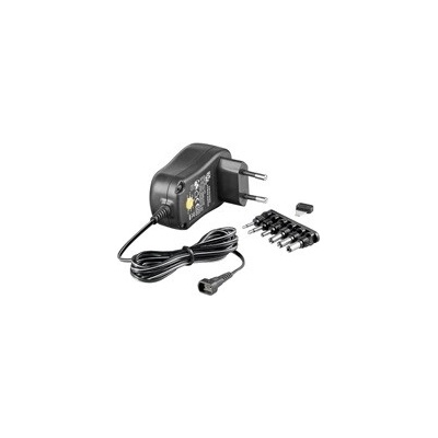 Goobay Univerzální napájecí adaptér 230V/3-12V stejnosměrný 600mA ppadapter-108