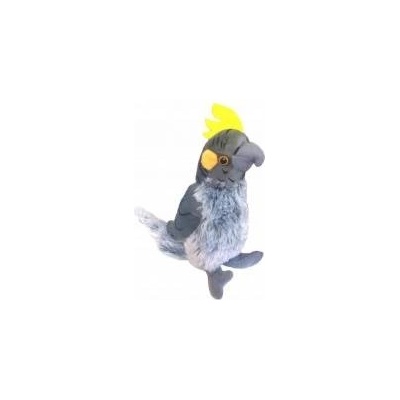 BEPPE Gray cockatiel parrot 20cm with sound 13740