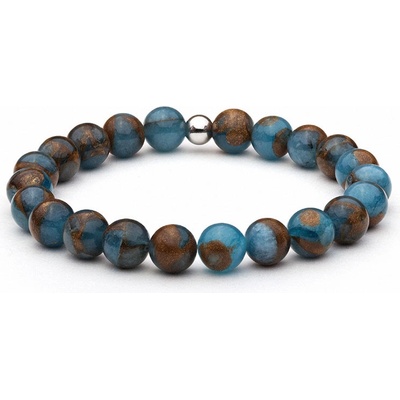 Budnej minerální jaspis cloisonne MN1070