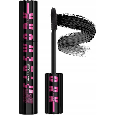 Maybelline New York Lash Sensational Firework Electro Black riasenka 10 ml