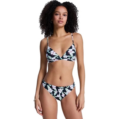 Roxy Essentials PT Fixed Triangle Cheeky bikini - Black (Anthracite Spring Charming Sma)