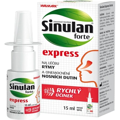 Walmark Sinulan forte express nosný sprej 15 ml