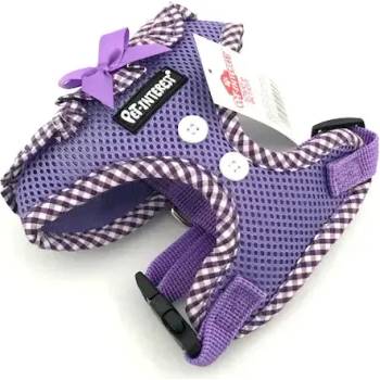 Image 1 of Pet Interest Gingham Piping нагръдник за куче