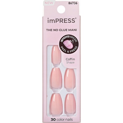 Kiss imPRESS Samolepiace nechty Color MC Pink Dream 30 ks